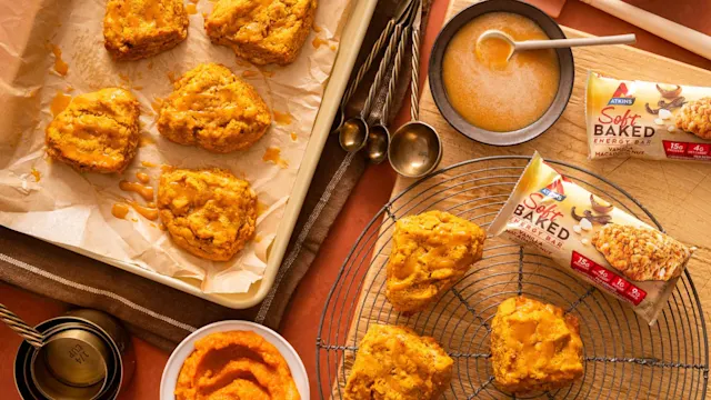 Low Carb Pumpkin-Ginger Scones
