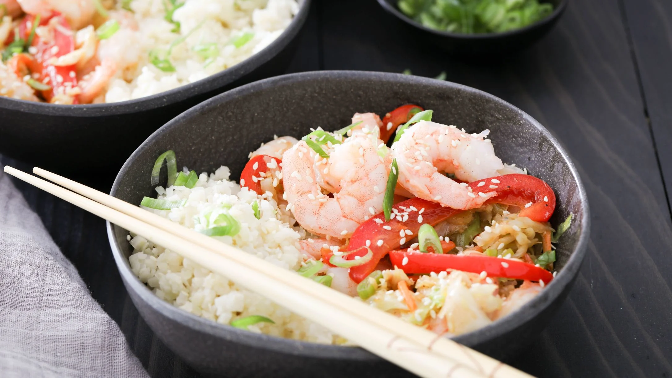 ATK USA Recipe Egg Roll Bowl with Shrimp Full Frame LB-9