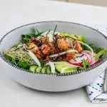 Shrimp & Beet Poke Bowl