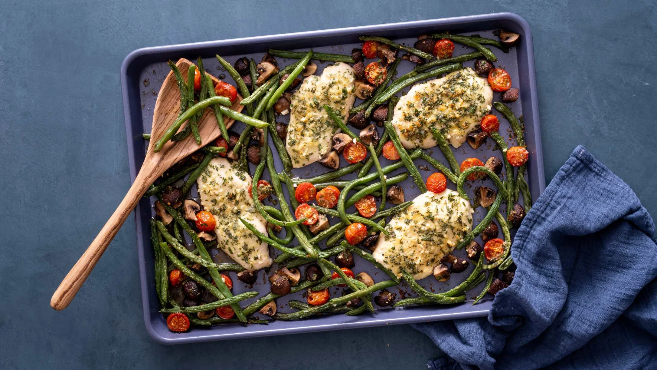 garlic-parmesan-chicken-and-vegetable-sheet-pan
