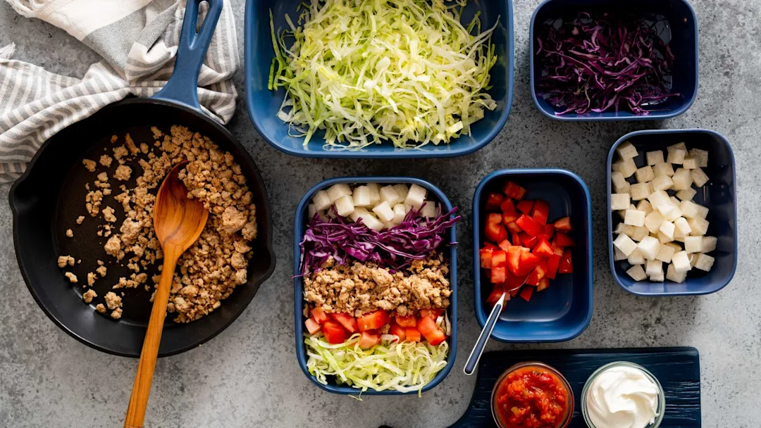 keto-turkey-taco-bowl